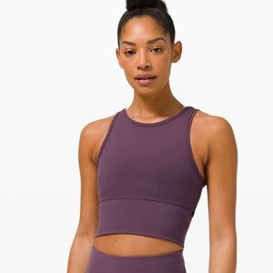 EUC Lululemon Grape Thistle Power Pivot Size 4